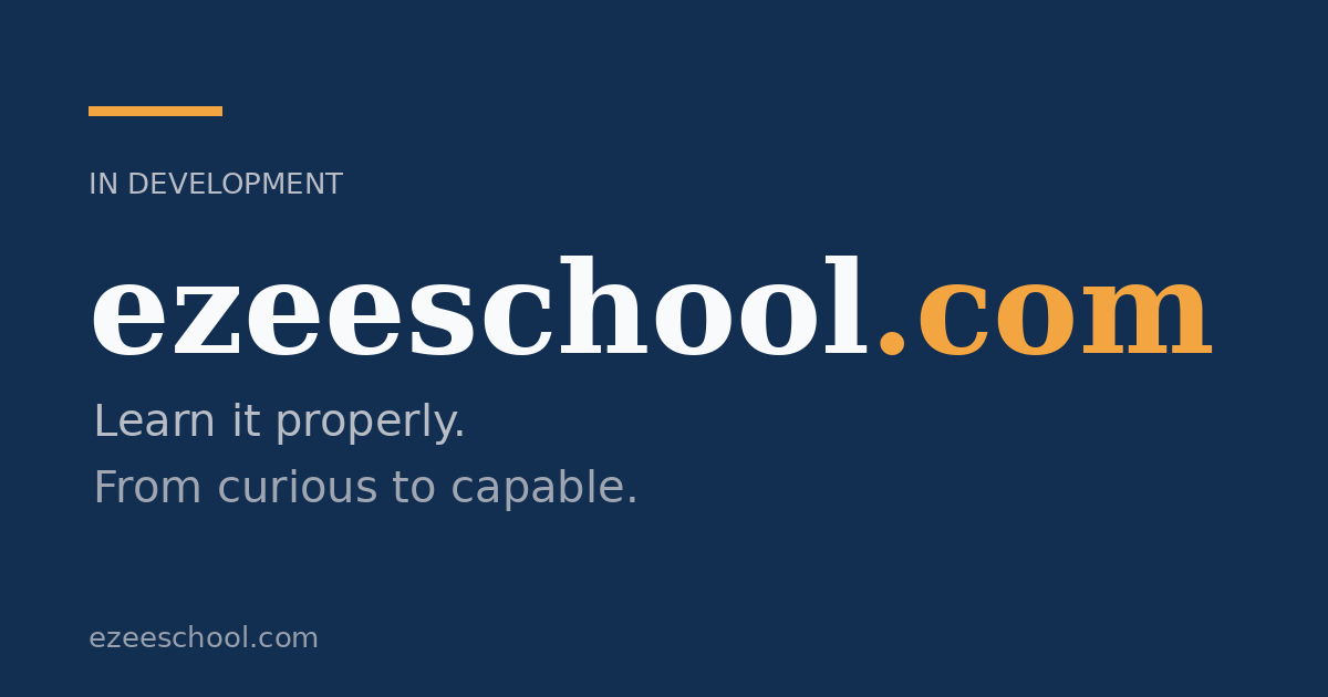 Link preview image for ezeeschool.com
